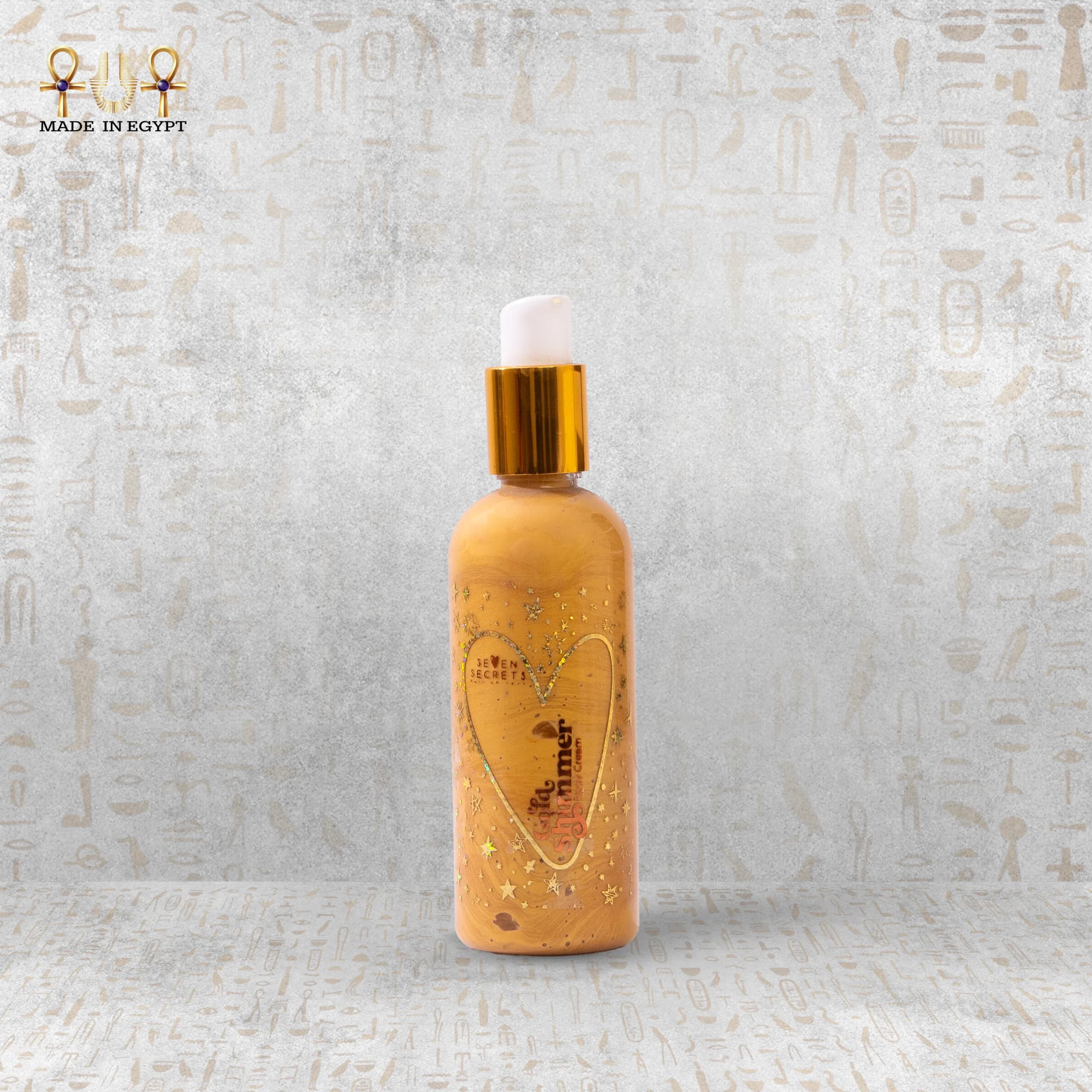 Gold Shimmering Body Cream
